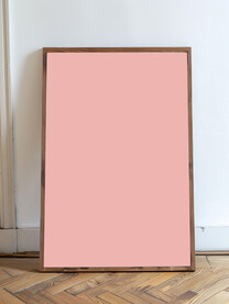 摆在地上的单联装饰画样机