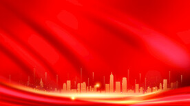 红色建筑背景图片