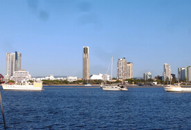 澳大利亚黄金海岸海滨风景