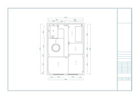诊所平面施工图