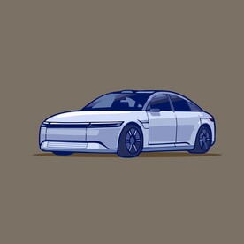 汽车矢量卡通儿童插画图片