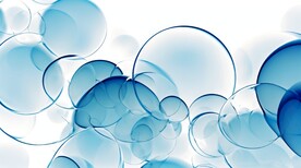 创意多彩圆玻璃海报背景