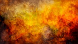 创意多彩水彩颜料油漆海报背景