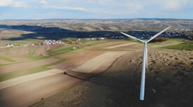 旋转的风力发电