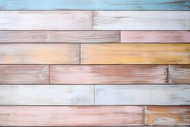 多彩木纹木板素材图片
