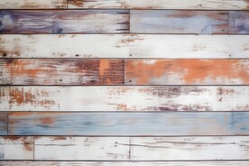 多彩木纹木板素材图片
