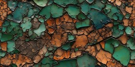 多彩石墙素材图片