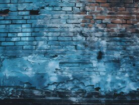 多彩砖纹砖墙素材图片