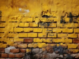 多彩砖纹砖墙素材图片