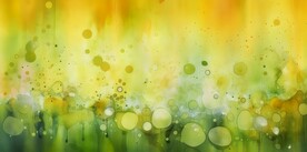 创意多彩抽象油彩绘画背景