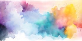 创意多彩抽象油彩绘画背景