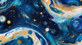 创意多彩抽象油彩绘画背景