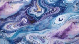 创意多彩抽象油彩绘画背景