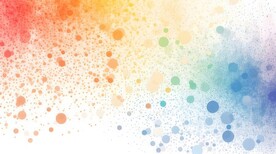 创意多彩抽象油彩绘画背景