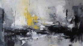 创意多彩抽象油彩绘画背景