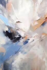 创意多彩抽象油彩绘画背景