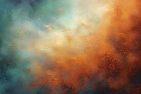 创意多彩抽象油彩绘画背景