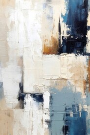 创意多彩抽象油彩绘画背景