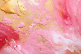 创意多彩抽象油彩绘画背景