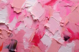 创意多彩抽象油彩绘画背景