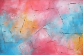 创意多彩抽象油彩绘画背景