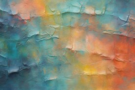 创意多彩抽象油彩绘画背景