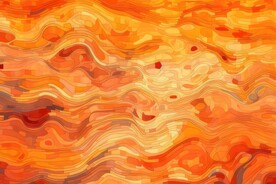 创意多彩抽象油彩绘画背景