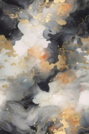 创意多彩抽象油彩绘画背景