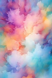 创意多彩抽象油彩绘画背景