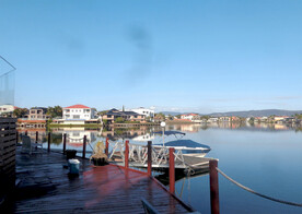 黄金海岸清水湾湖畔风景