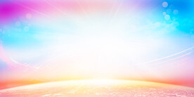 简约大气迷幻彩色展板背景图片