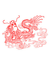 剪纸龙