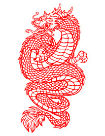 剪纸龙