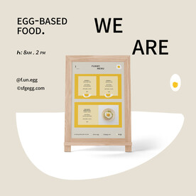 室外广告架样机