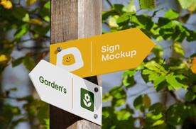 路牌指示牌样机 