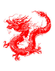剪纸龙