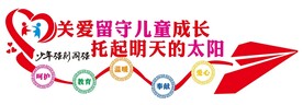 关爱儿童文化墙图片