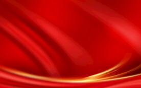 红色海报展板年会背景