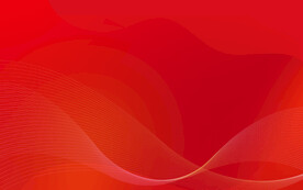 红色海报展板年会背景