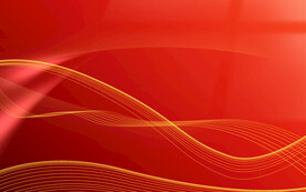 红色海报展板年会背景