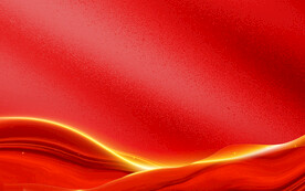 红色海报展板年会背景