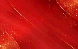 红色海报展板年会背景