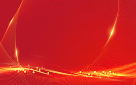 红色海报展板年会背景