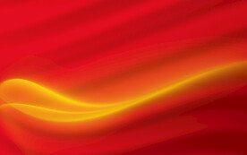 红色海报展板年会背景