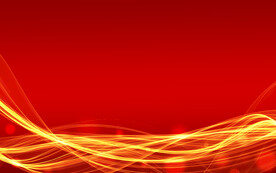 红色海报展板年会背景