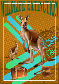 保护野生动物海报