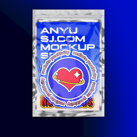 潮流透明塑料包装亚克力牌样机