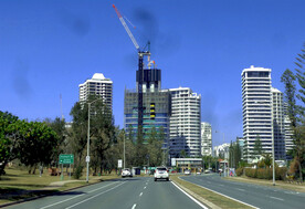 澳大利亚黄金海岸城市风景