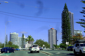 澳大利亚黄金海岸城市风景