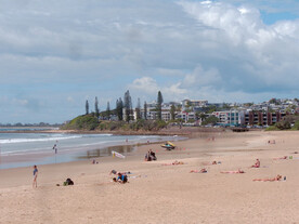 澳大利亚阳光海岸海滩风景